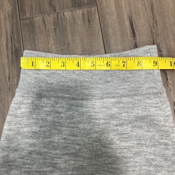 Aritzia Wilfred free wool skirt gray midi - Picture 6 of 7
